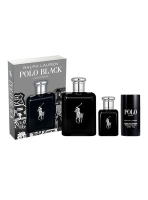 Imagen 2 del producto Set Perfume Polo Black EDT Hombre 125ml + 40ml + Desodorante Ralph Lauren