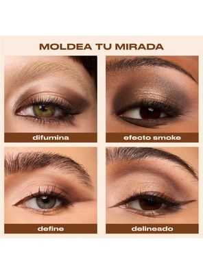Imagen 2 del producto Paleta de Sombras Naked Shaped Palette Warm
