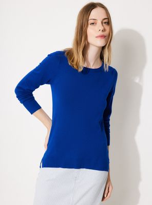 Sweater Básico Tejido Cuello Redondo