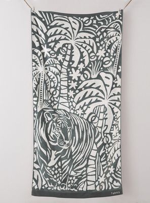 Toalla de Playa Jacquard Paradise 90x180 cm Algodón