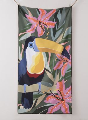 Toalla de Playa Microfibra Tuca 90x180 cm