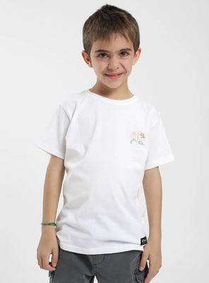 Polera Kids Estampado Praia