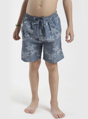 Traje de Baño Kids Classic Flores Nailon Reciclado