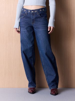 Imagen 1 del producto Jeans Ojetillos en Cintura