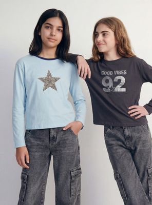 Imagen 2 del producto Polera Estampado Folia y Estampado