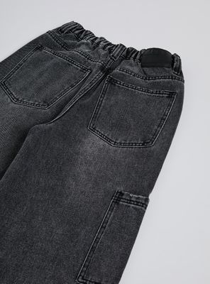 Imagen 2 del producto Jeans Cargo Detalle Deslavado