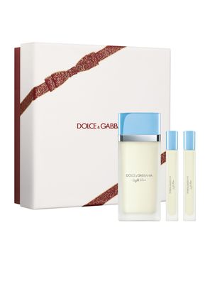 Set Perfume Light Blue EDT Mujer 100 ml + Travel Size 10 ml + Travel Size 10 ml