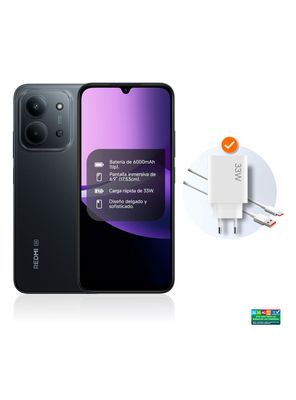 Imagen 2 del producto Smartphone Redmi 15C 5G 256GB 6.9'' Negro Liberado