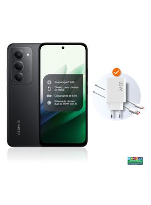 Imagen 2 del producto Smartphone Redmi 15 5G 256GB 6.9'' Negro Liberado