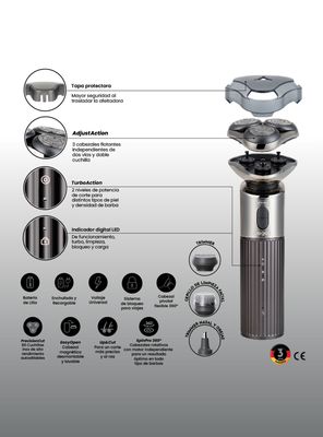 Imagen 2 del producto Afeitadora 4 en 1 SG-7240