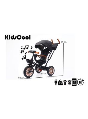 Imagen 2 del producto Triciclo Multifunción Luxor 360 Negro