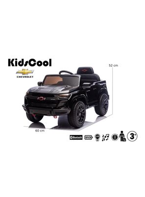 Imagen 2 del producto Auto a Batería Chevrolet Colorado 12v 2 Motores Negro