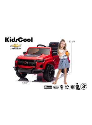 Imagen 2 del producto Auto a Batería Chevrolet Colorado 12v 2 Motores Rojo