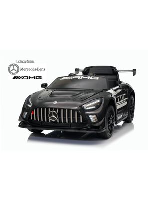 Imagen 1 del producto Auto a Batería Mercedes Benz Amg Gt3 12v 2 Motores Negro