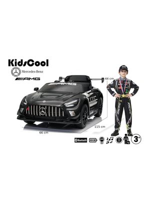 Imagen 2 del producto Auto a Batería Mercedes Benz Amg Gt3 12v 2 Motores Negro