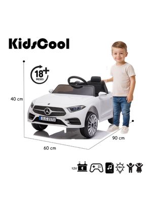 Imagen 2 del producto Auto a Batería Mercedes Benz Cls350 12v 2 Motores Blanco