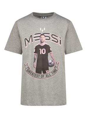 Polera Logo y Gráfica Messi