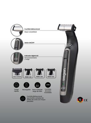 Imagen 2 del producto Afeitadora SG-8300C01 + Accesorios