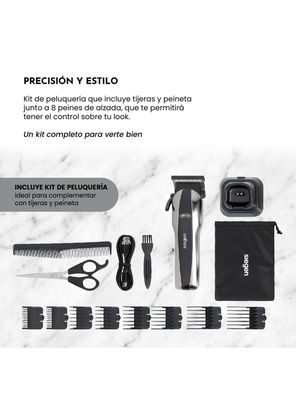 Imagen 2 del producto Cortapelos Clipper SG-8620 + 8 Peines