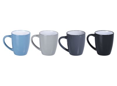 Set 4 Mugs Cerámica