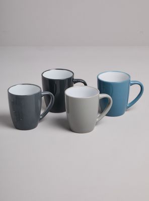 Set 4 Mugs Cerámica