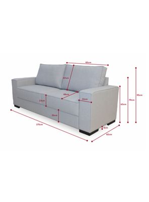 Imagen 2 del producto Sofá 2 Cuerpos Potenza