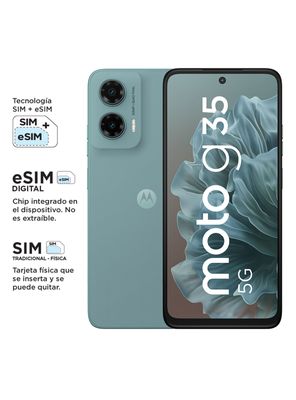 Imagen 2 del producto Smartphone Moto G35 5G 4GB RAM 256GB 6.7'' Gris Liberado