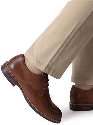 Zapato Casual Cuero Albury 36079 Hombre