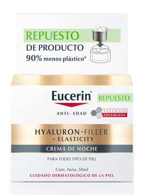 Imagen 2 del producto Repuesto Refill Crema Hyaluron-Filler + Elasticity Noche 50ml EUCERIN