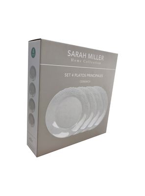 Imagen 2 del producto Set de 4 Platos Principales Dominga Cerámica