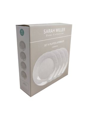 Imagen 2 del producto Set de 4 Platos Laterales Dominga Cerámica