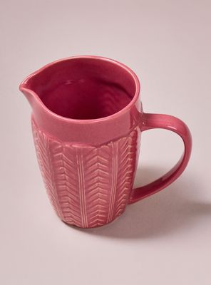 Imagen 2 del producto Jarro Cerámica Rosa 1.9 L