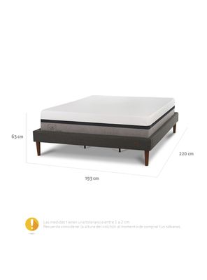 Imagen 2 del producto Cama Europea Curve Balance King