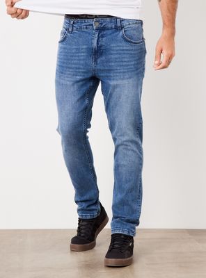 Jeans Básico Tono Medio Slim Fit
