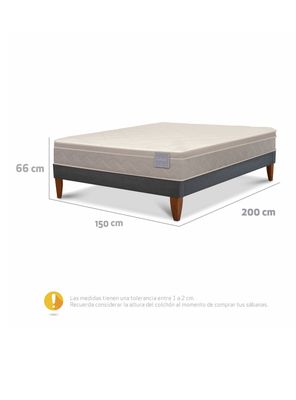 Imagen 2 del producto Cama Europea Box Rilassati 2 Plazas Base Normal