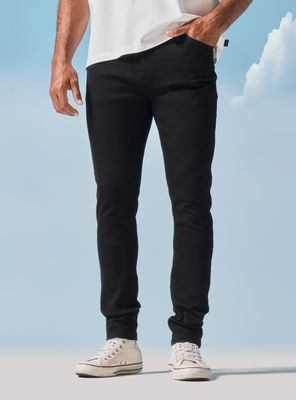 Jeans Cinco Bolsillos Super Skinny 1 Negro