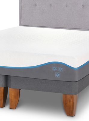 Imagen 2 del producto Cama Europea King Alaska Base Dividida + Respaldo