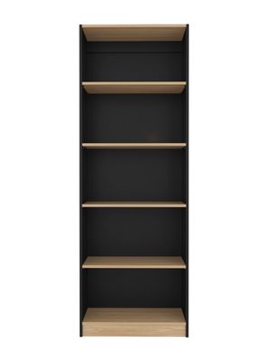 Estante 4 Repisas Home E3 180.6x62.8x29.9 cm Wengue y Fresno