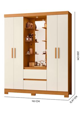 Imagen 2 del producto Clóset Olímpia 4 Puertas con 2 Cajones