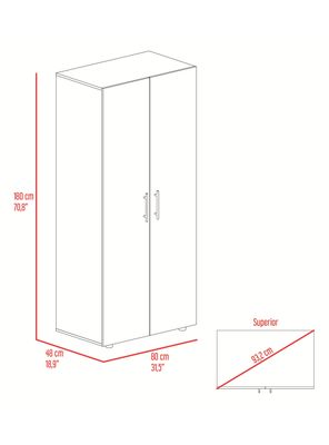 Imagen 2 del producto Clóset Tera Wengue 2 Puertas