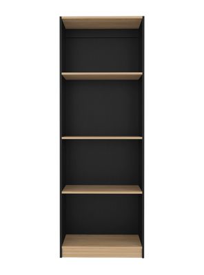 Estante 3 Repisas Home E1 180.6x62.8x29.9 cm Wengue y Fresno