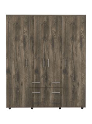 Clóset Fontan Bellota Blanco 4 Puertas + 3 Cajones