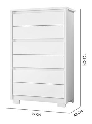 Imagen 2 del producto Cómoda Unno 6 Cajones
