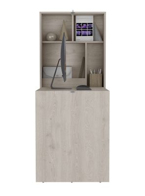 Escritorio Plegable Klapar 139.2x60.1x84.7 cm Ceniza
