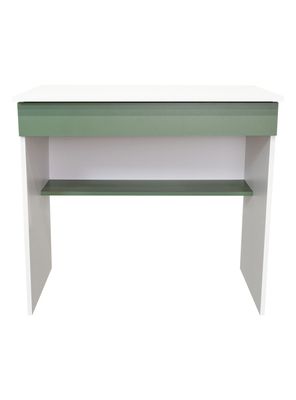 Escritorio 1 Cajon Ohio 73x80x49.8 cm Blanco y Agave