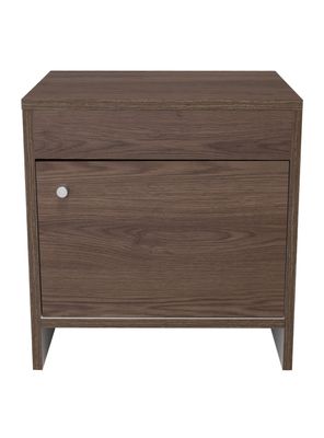 Velador 1 Puerta Colore Cm Milan Blanco