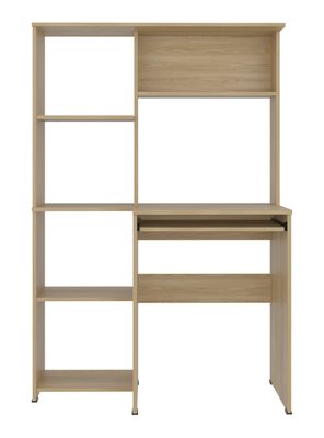 Escritorio con Biblioteca Alden Eco 150x100x40 cm Fresno Europeo