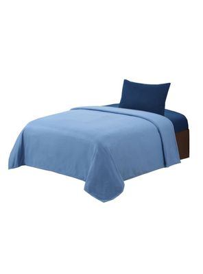 Sábana 1.5 Plazas Polar Azul