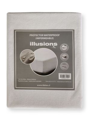 Cubrecolchón 1.5 Plazas Protector Waterproof