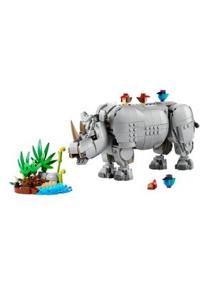 Imagen 2 del producto Lego Fauna Salvaje: Poderoso Rinoceronte con Pájaros Creator